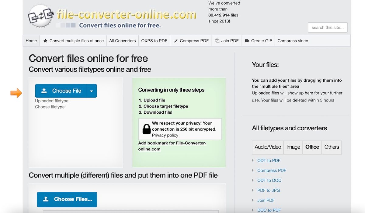 online free file converter